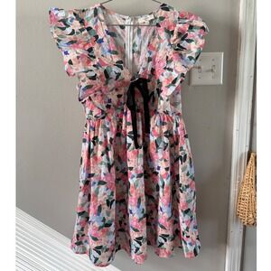 Entro floral mini dress - Small